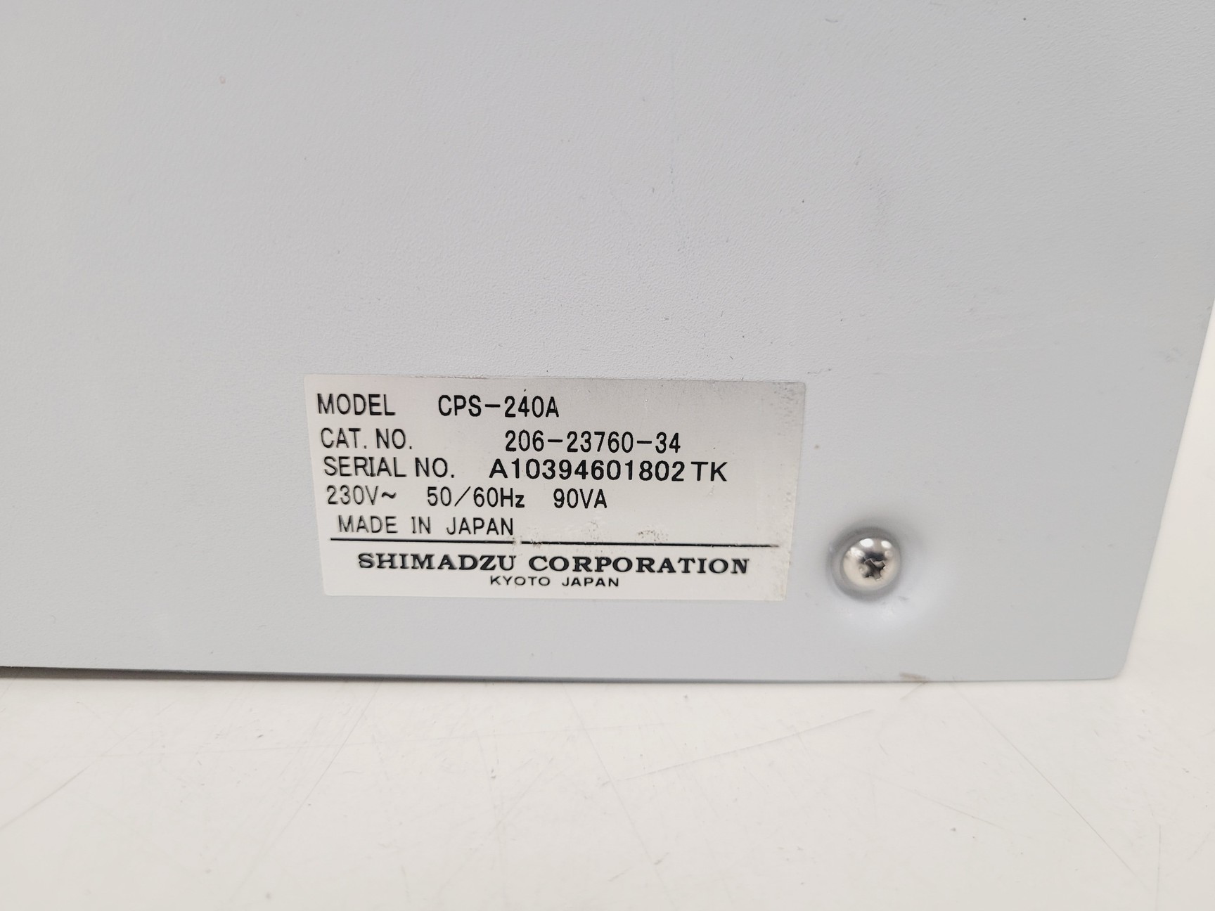 Image of Shimadzu UV-1800 UV Spectrophotometer w/ CPS-240A & CPS-Controller