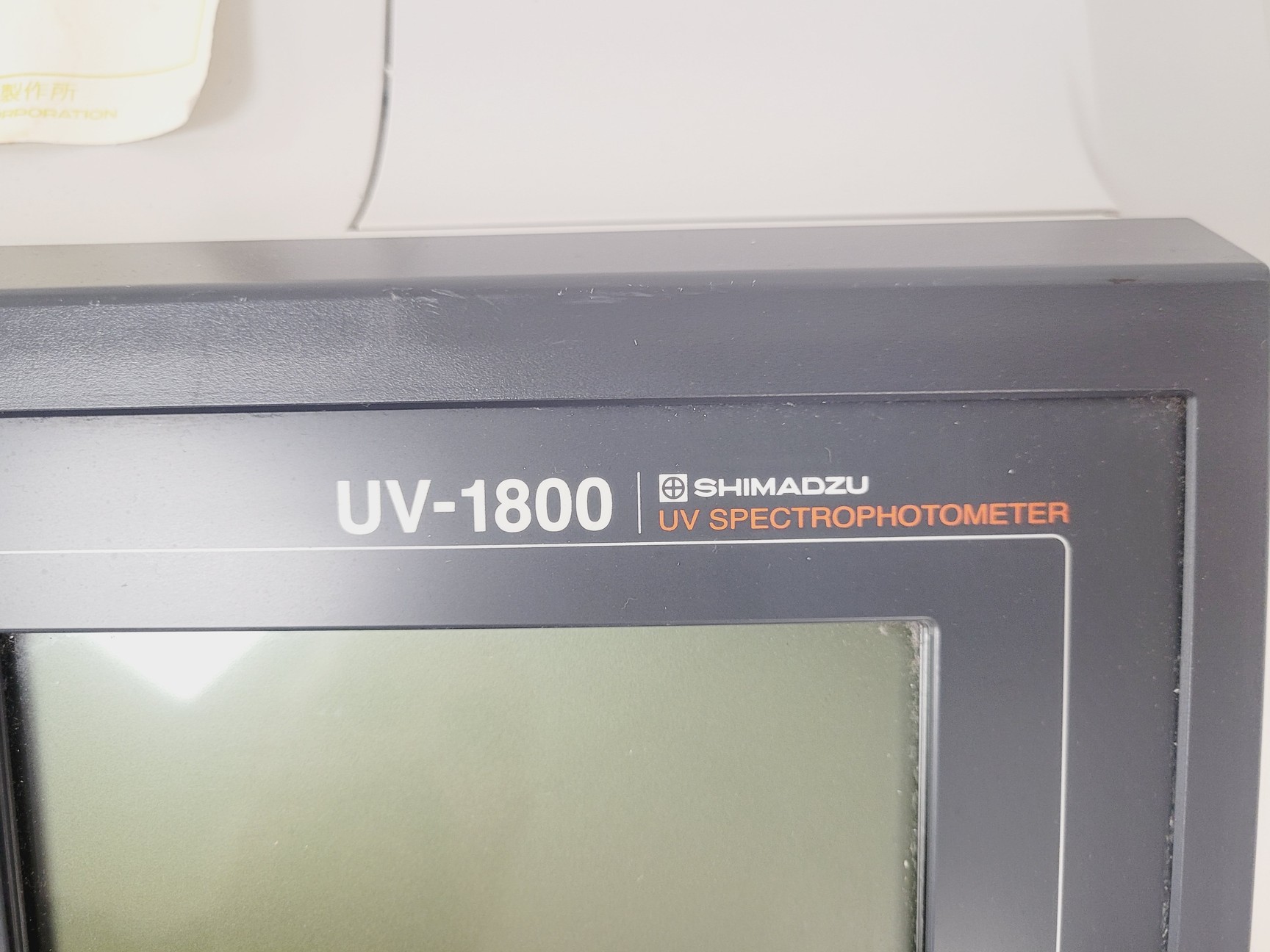 Image of Shimadzu UV-1800 UV Spectrophotometer w/ CPS-240A & CPS-Controller