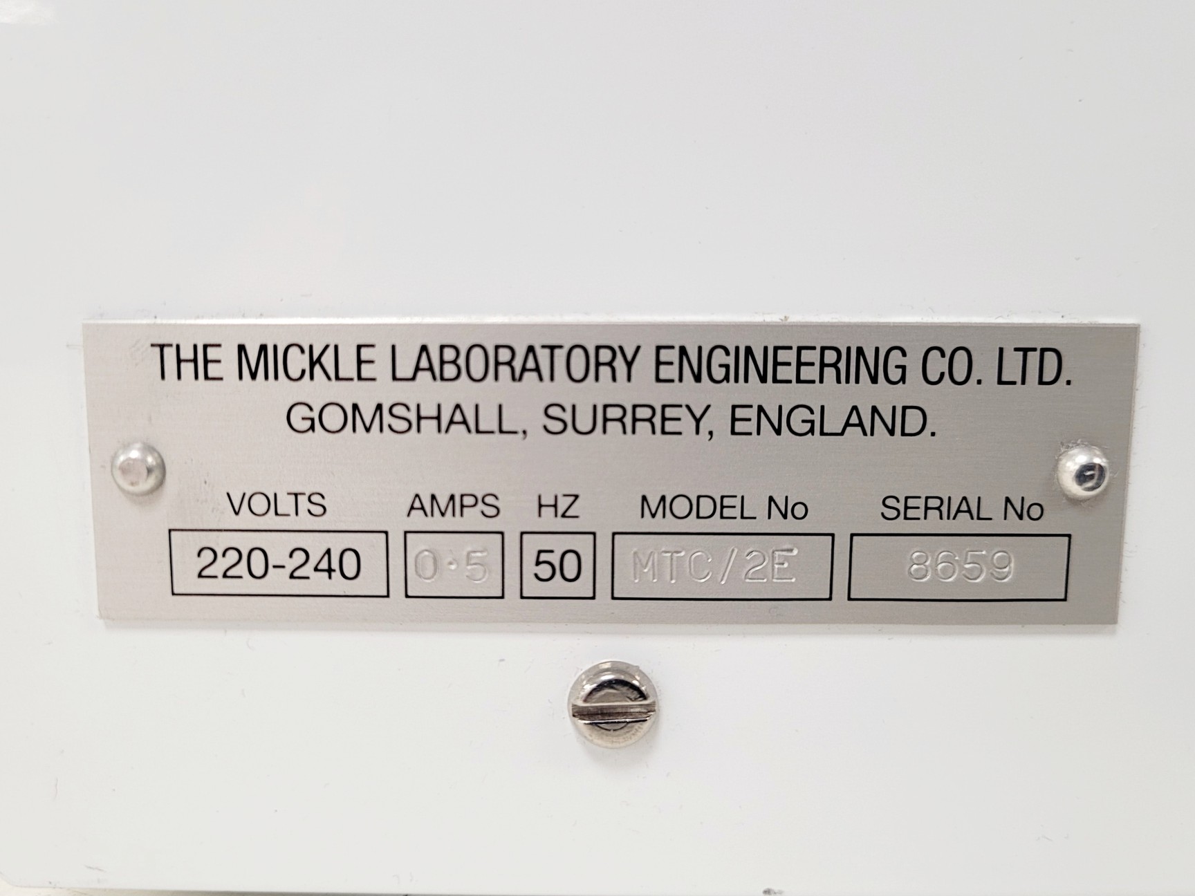 Image of The Mickle Laboratory Engineering Co MTC/2E Intracel McIlwain Tissue Chopper
