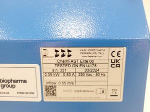 Thumbnail image of Faster ChemFAST Elite 06 Ductless Fume Hood w/ Stand Lab