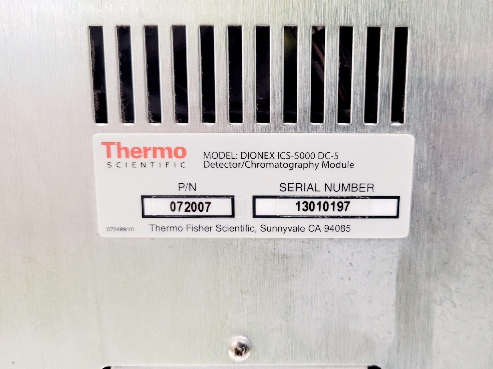 Image of Thermo Scientific Dionex ICS-5000 HPLC (ICS-5000 DC, ICS-5000 DP & ICS-5000 EG)