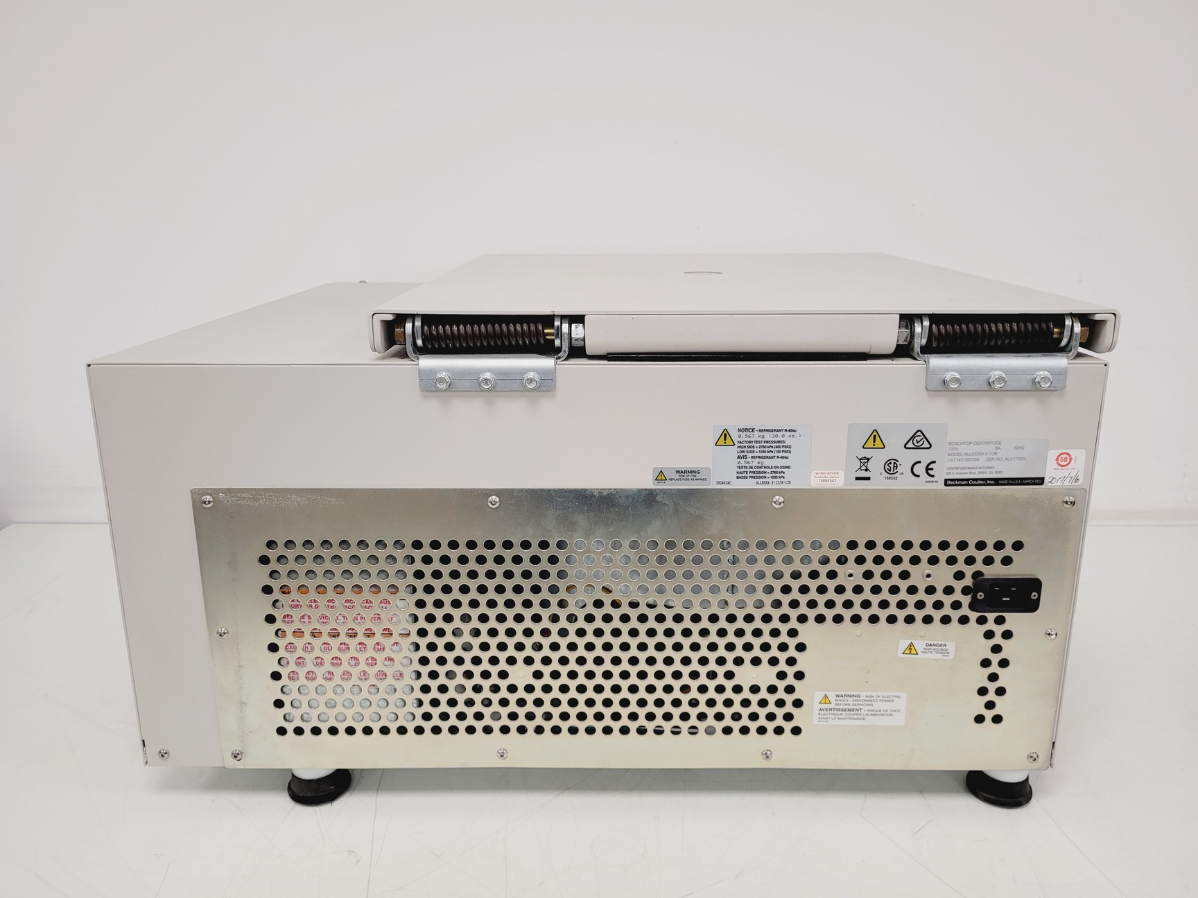 Image of Beckman Coulter Allegra X-12R Benchtop Centrifuge Lab