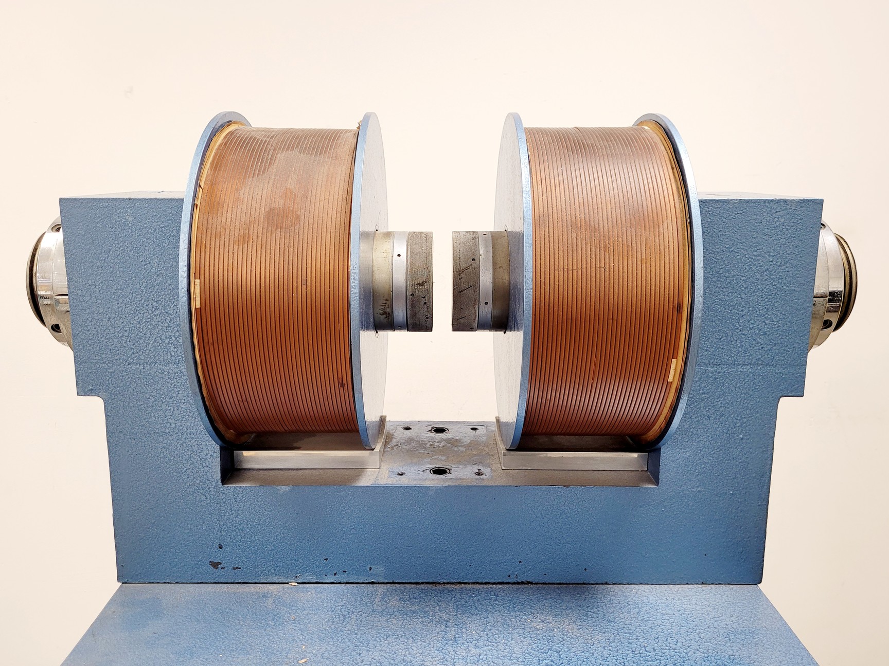 Image of Scientifica & Cook Electronics Electromagnet W/ Iron Core & ~30cm diameter coils