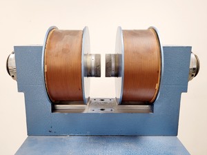 Thumbnail image of Scientifica & Cook Electronics Electromagnet W/ Iron Core & ~30cm diameter coils