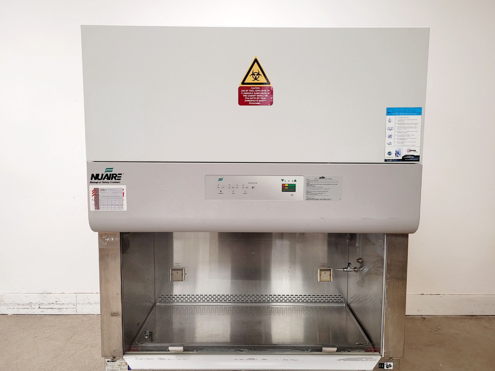 Image of Nuaire NU-437-400E Ductless Class II Safety Cabinet Lab