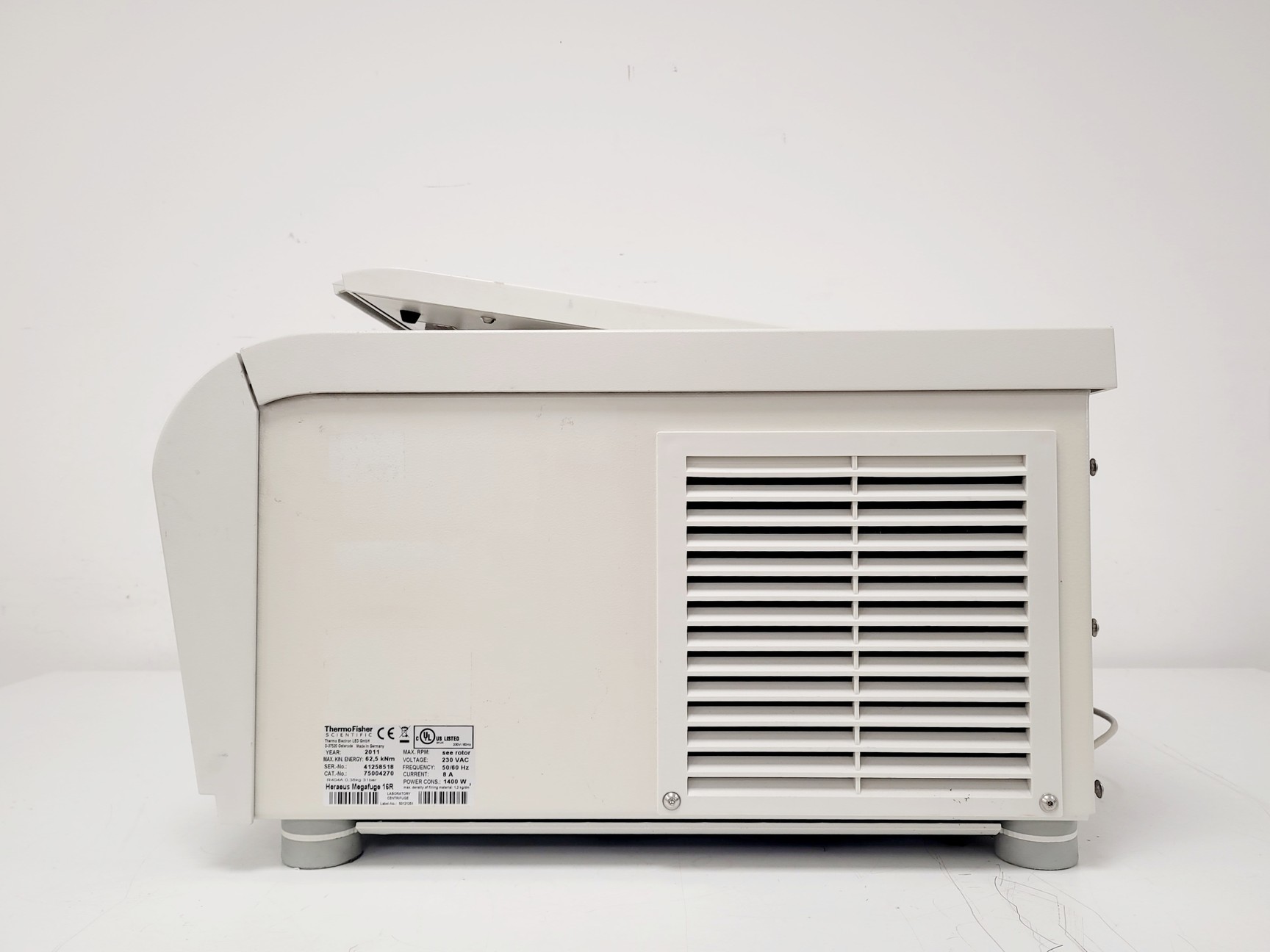 Image of ThermoFisher Scientific Heraeus Megafuge 16R Benchtop Centrifuge