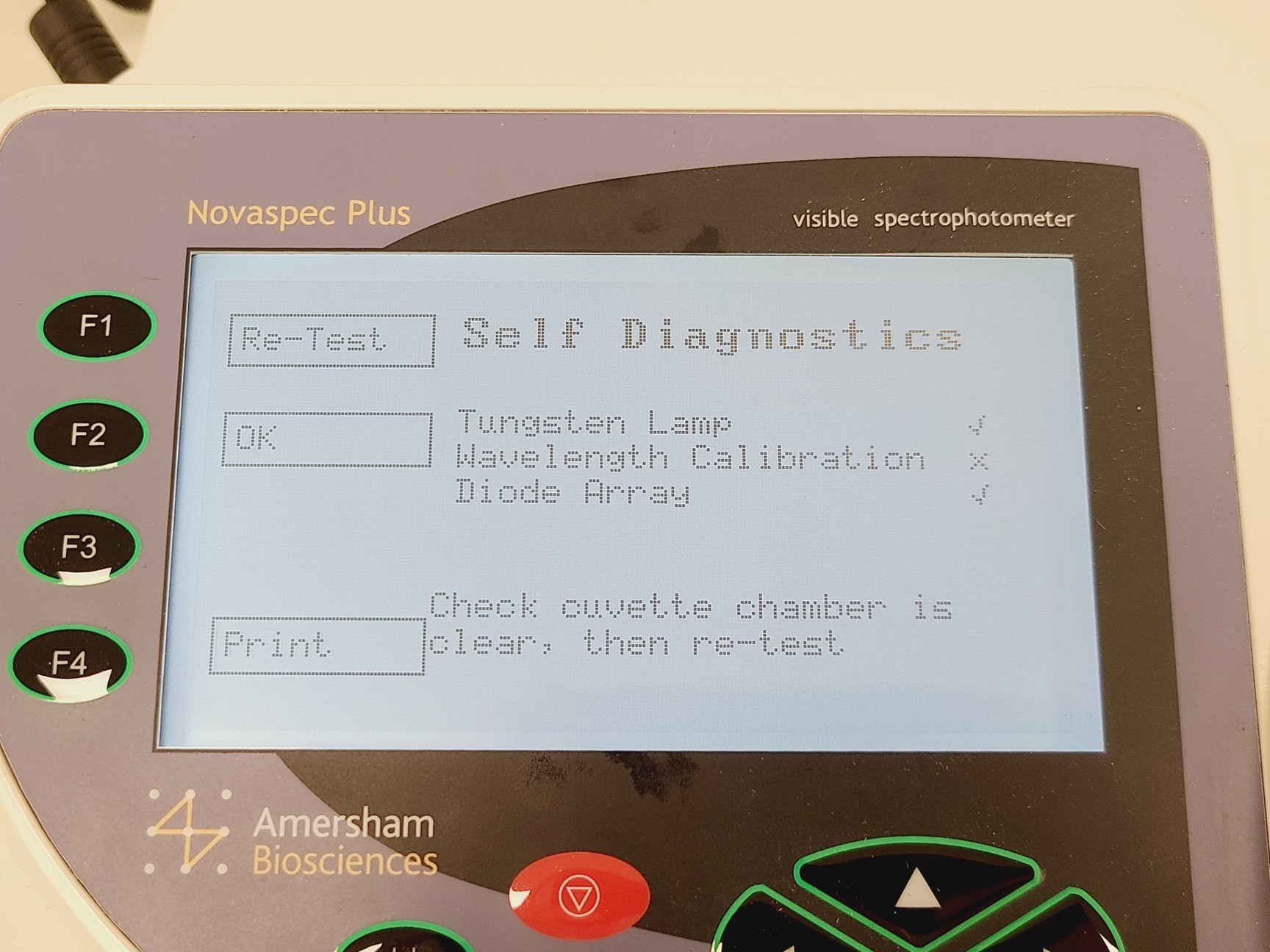 Image of Amersham Biosciences Novaspec Plus Visible Spectrophotometer