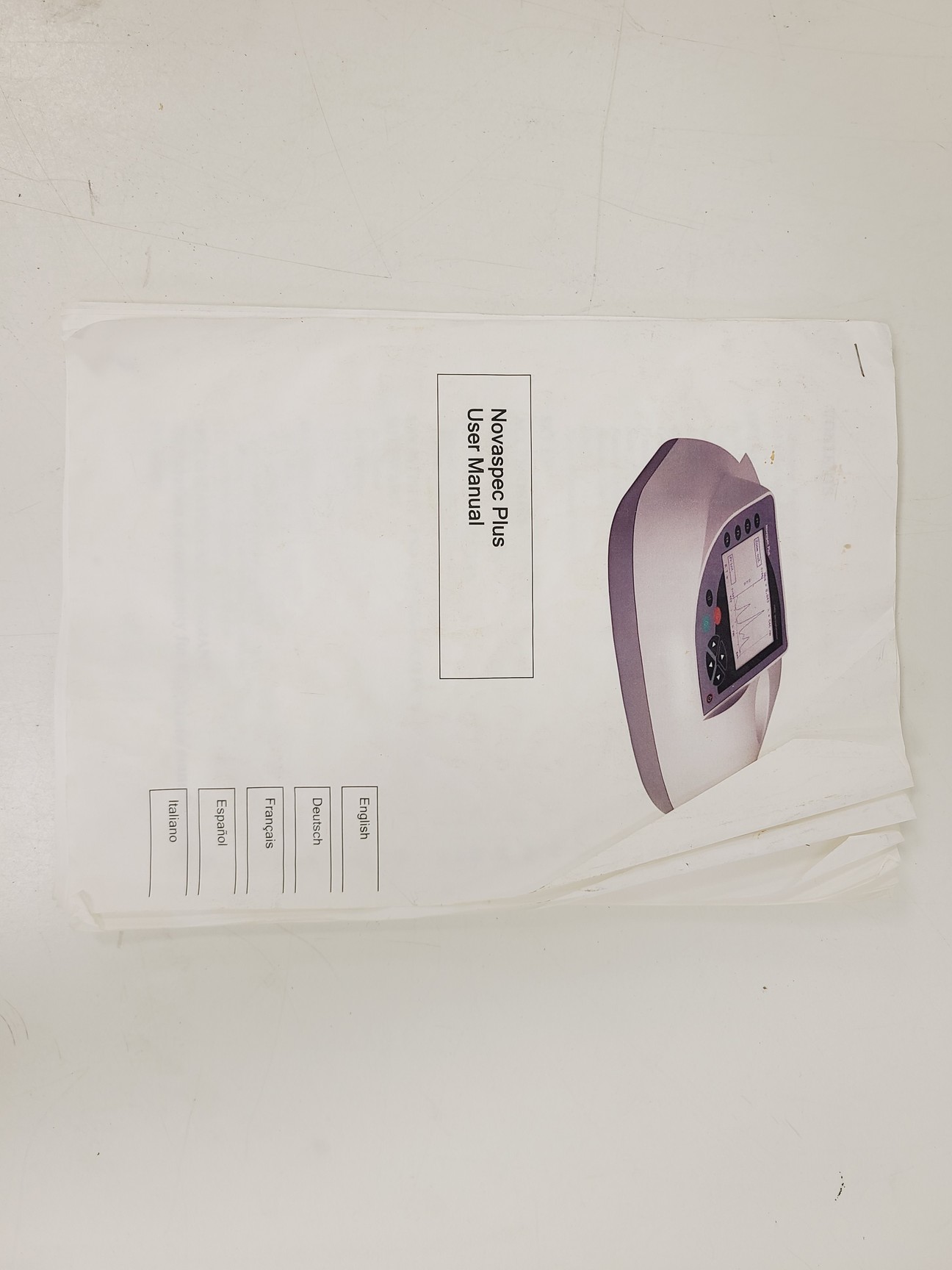 Image of Amersham Biosciences Novaspec Plus Visible Spectrophotometer