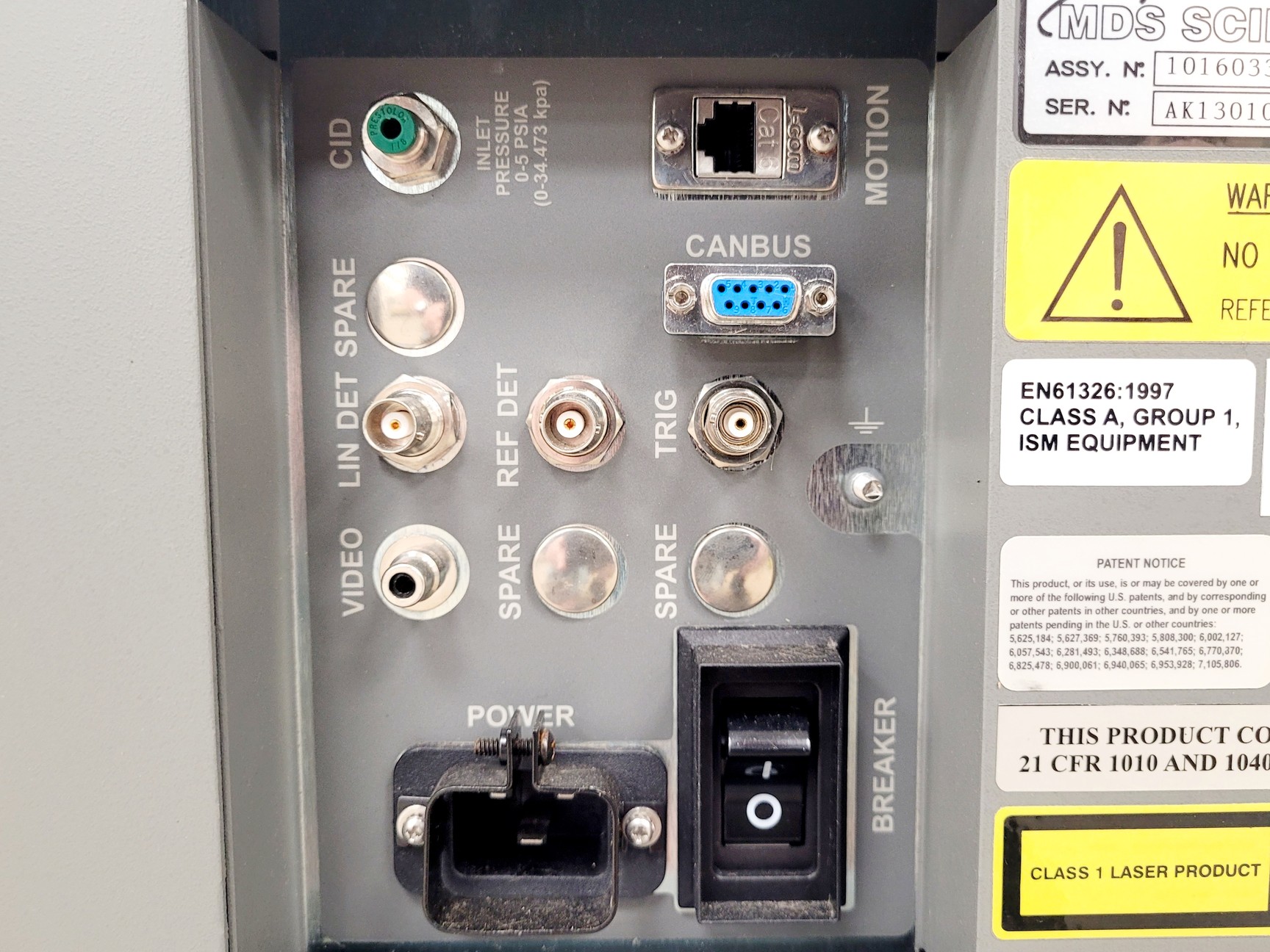 Image of AB Sciex 4800 MALDI TOF/TOF Analyser MS Mass Spectrometry System Lab