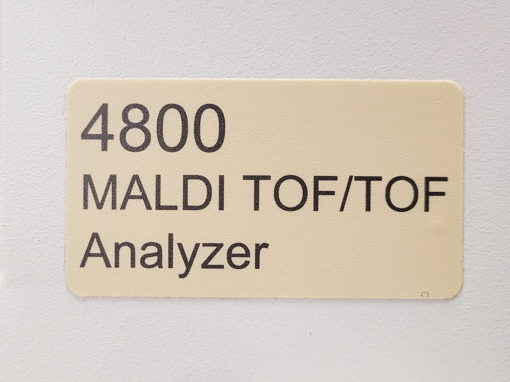 Image of AB Sciex 4800 MALDI TOF/TOF Analyser Mass Spectrometry System Lab