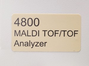 Thumbnail image of AB Sciex 4800 MALDI TOF/TOF Analyser Mass Spectrometry System Lab