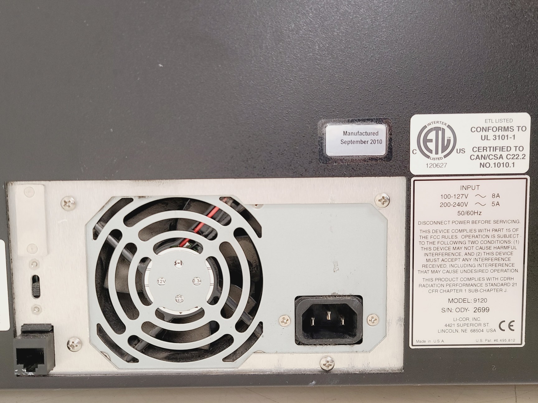 Image of LI-COR Odyssey 9120 Infrared Imaging System