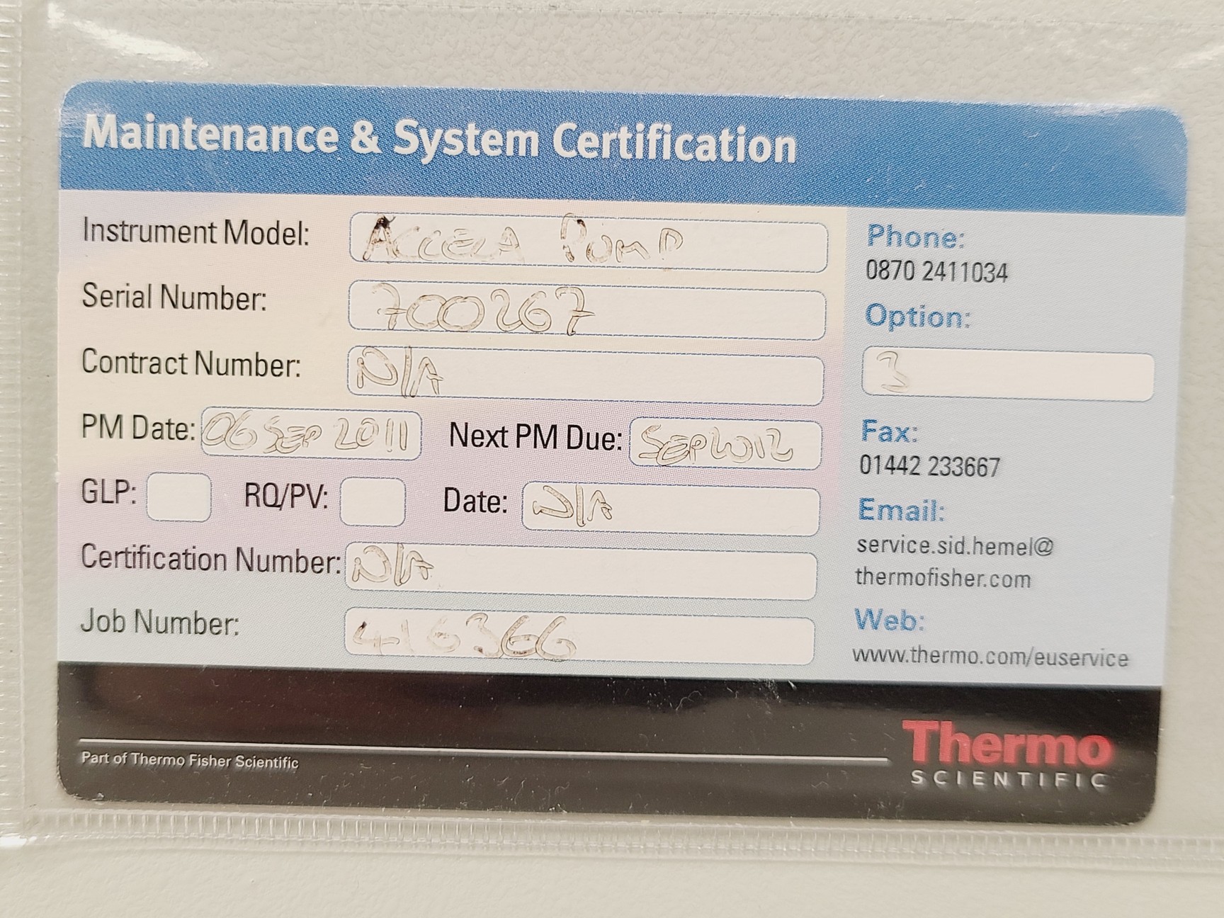 Image of Thermo Scientific Accela HPLC System: Autosampler, Pump and PDA Detector