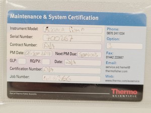 Thumbnail image of Thermo Scientific Accela HPLC System: Autosampler, Pump and PDA Detector