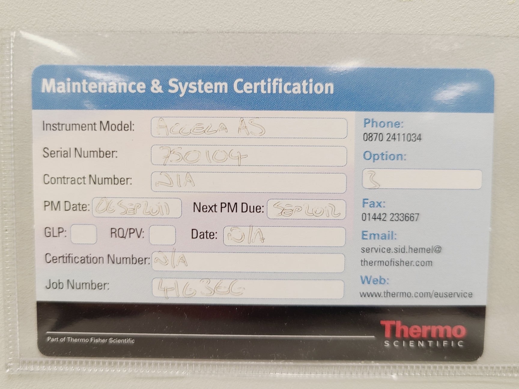 Image of Thermo Scientific Accela HPLC System: Autosampler, Pump and PDA Detector