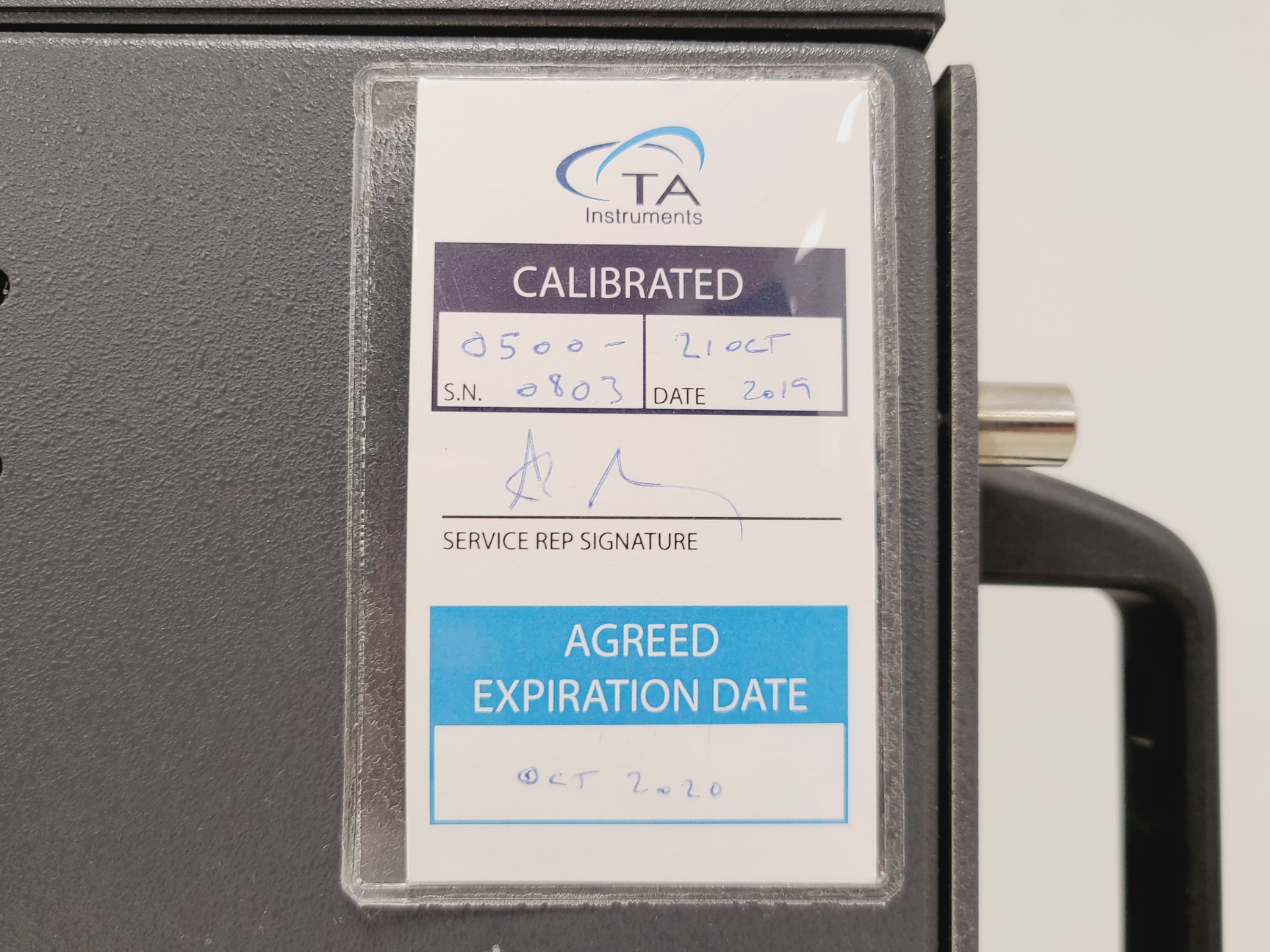 Image of TA Instruments TGA Q500 Thermogravimetric Analyser 