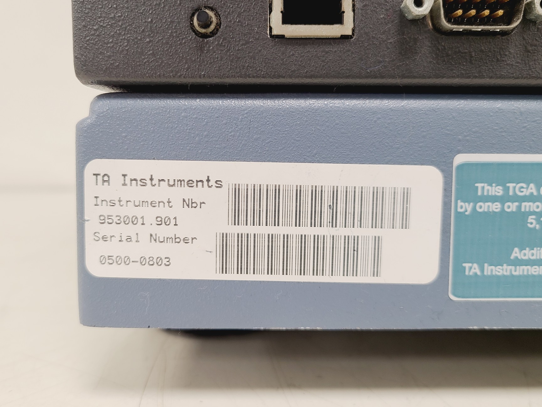 Image of TA Instruments TGA Q500 Thermogravimetric Analyser 
