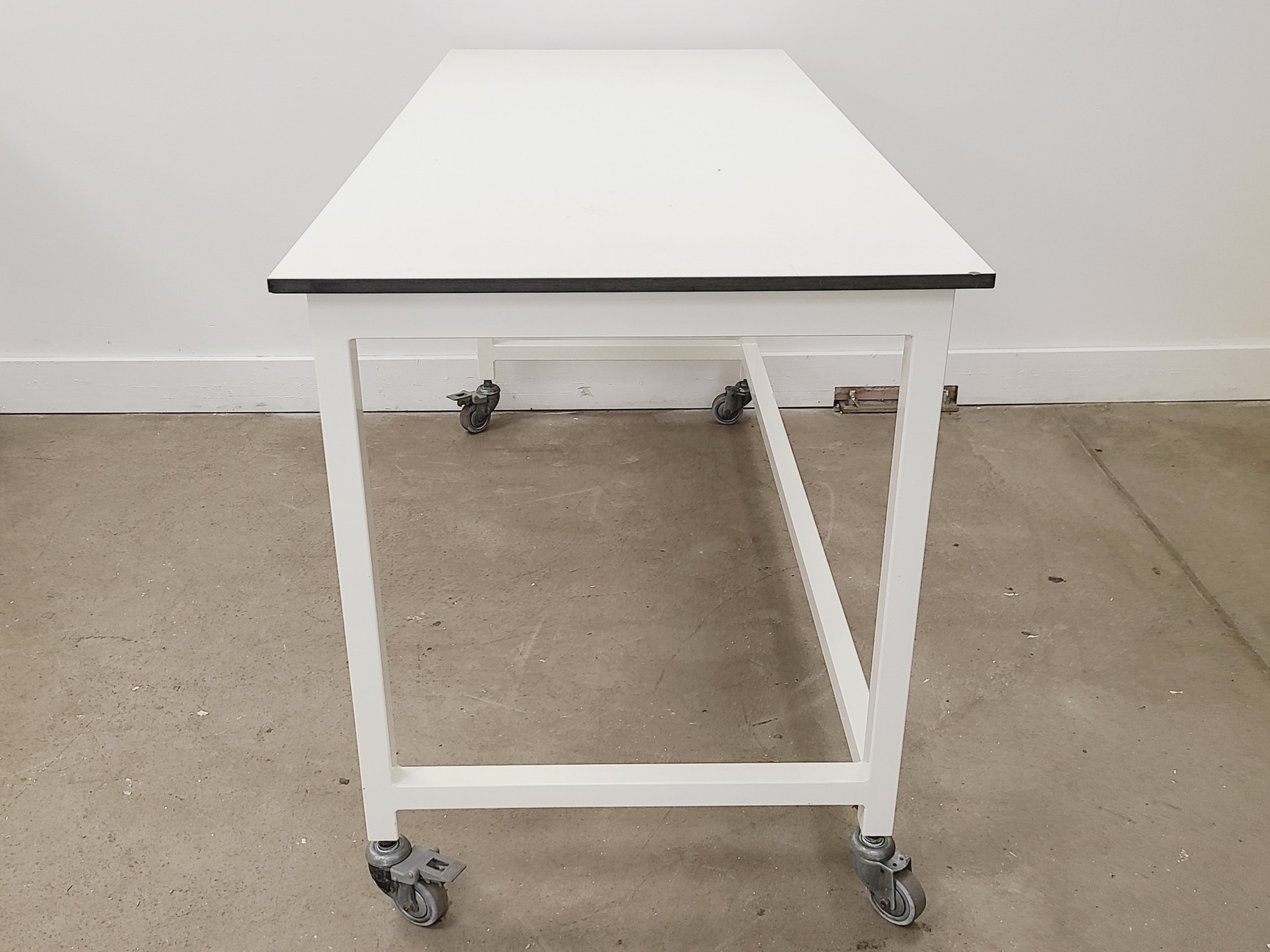 Image of Job Lot of 6 x Trespa Laboratory White Workbenches