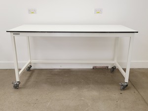 Thumbnail image of Job Lot of 6 x Trespa Laboratory White Workbenches