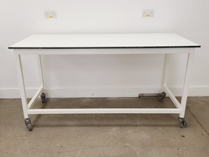 Thumbnail image of Job Lot of 6 x Trespa Laboratory White Workbenches