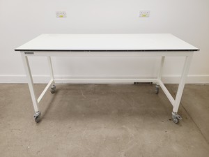 Thumbnail image of Job Lot of 6 x White Trespa Laboratory Workbenches