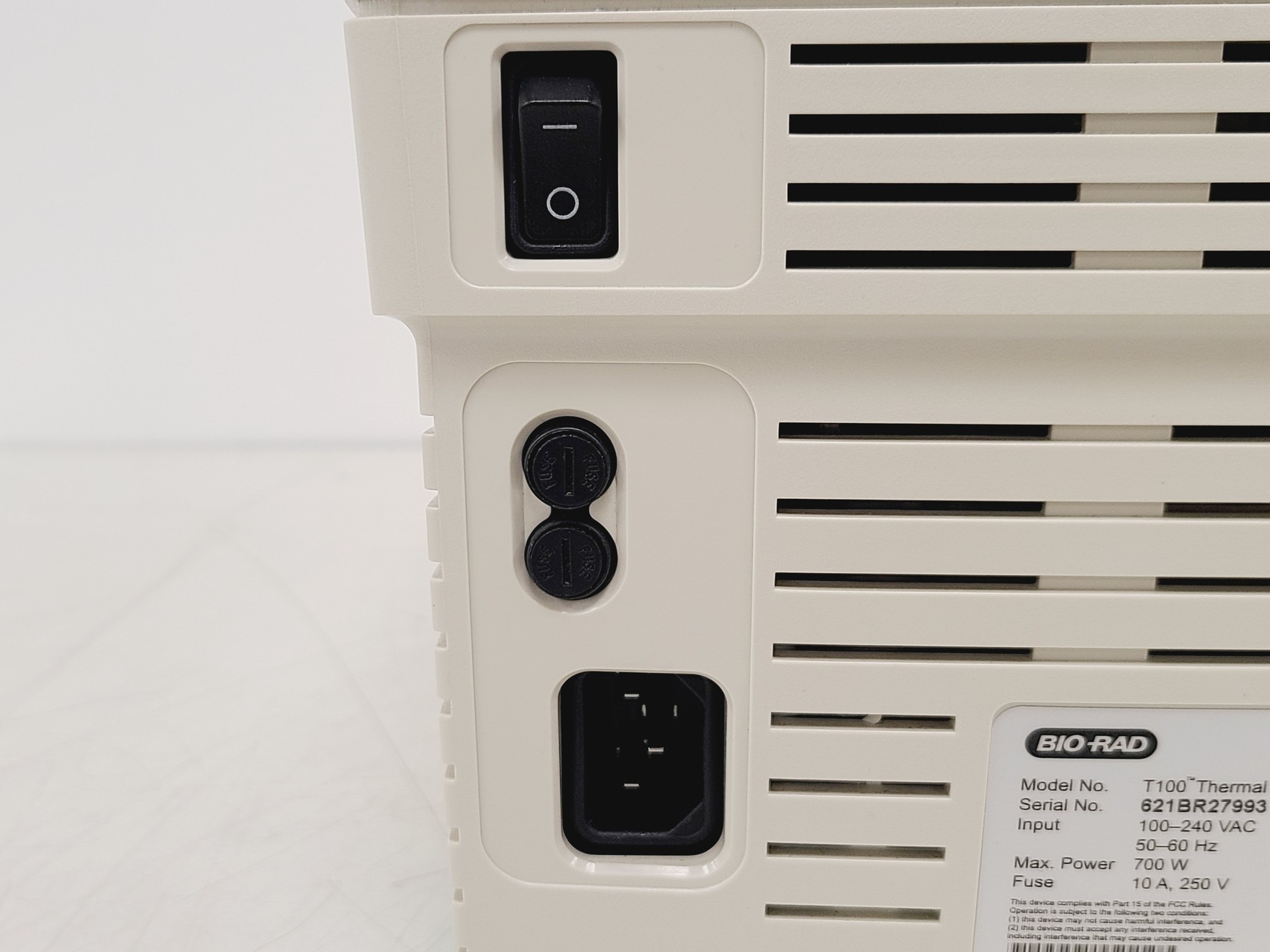Image of BIO-RAD 96-Well T100 Thermal Cycler Lab