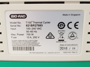 Thumbnail image of BIO-RAD 96-Well T100 Thermal Cycler Lab