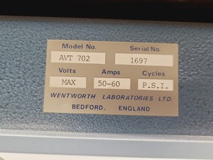 Thumbnail image of Wentworth Laboratories AVT 702 Anti-Vibration Table