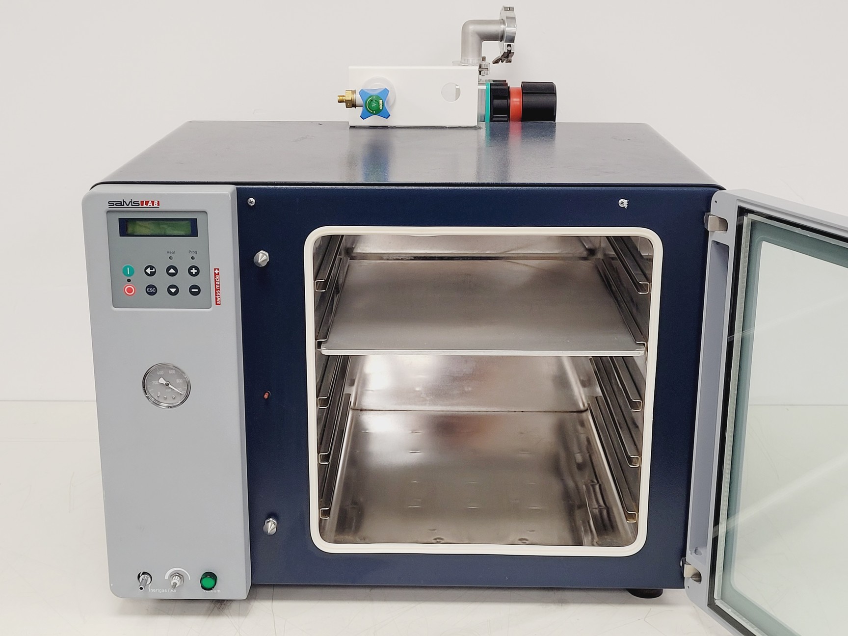 Image of SalvisLab VC50 Vacuum Drying Oven w/ Edwards RV5 Vacuum Pump