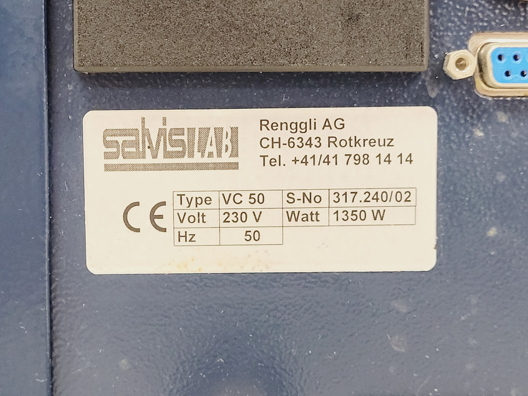 Image of SalvisLab VC50 Vacuum Drying Oven w/ Edwards RV5 Vacuum Pump