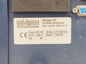 Thumbnail image of SalvisLab VC50 Vacuum Drying Oven w/ Edwards RV5 Vacuum Pump