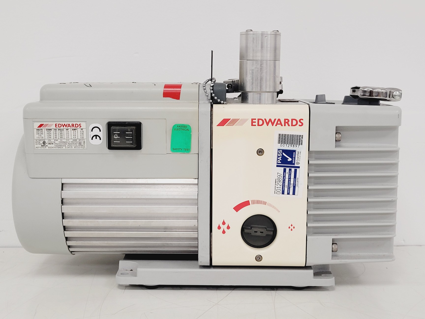 Image of SalvisLab VC50 Vacuum Drying Oven w/ Edwards RV5 Vacuum Pump