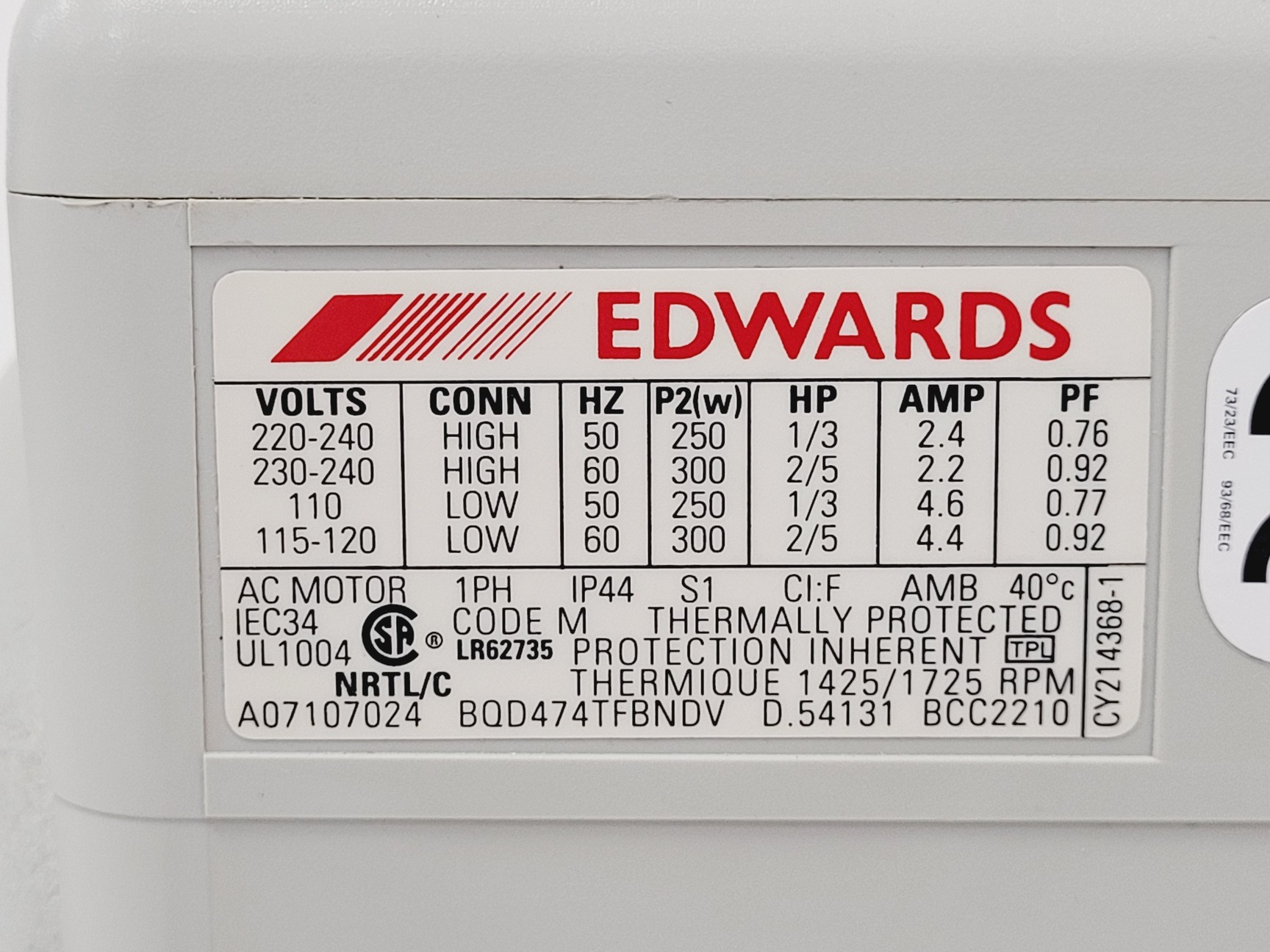 Image of SalvisLab VC50 Vacuum Drying Oven w/ Edwards RV5 Vacuum Pump