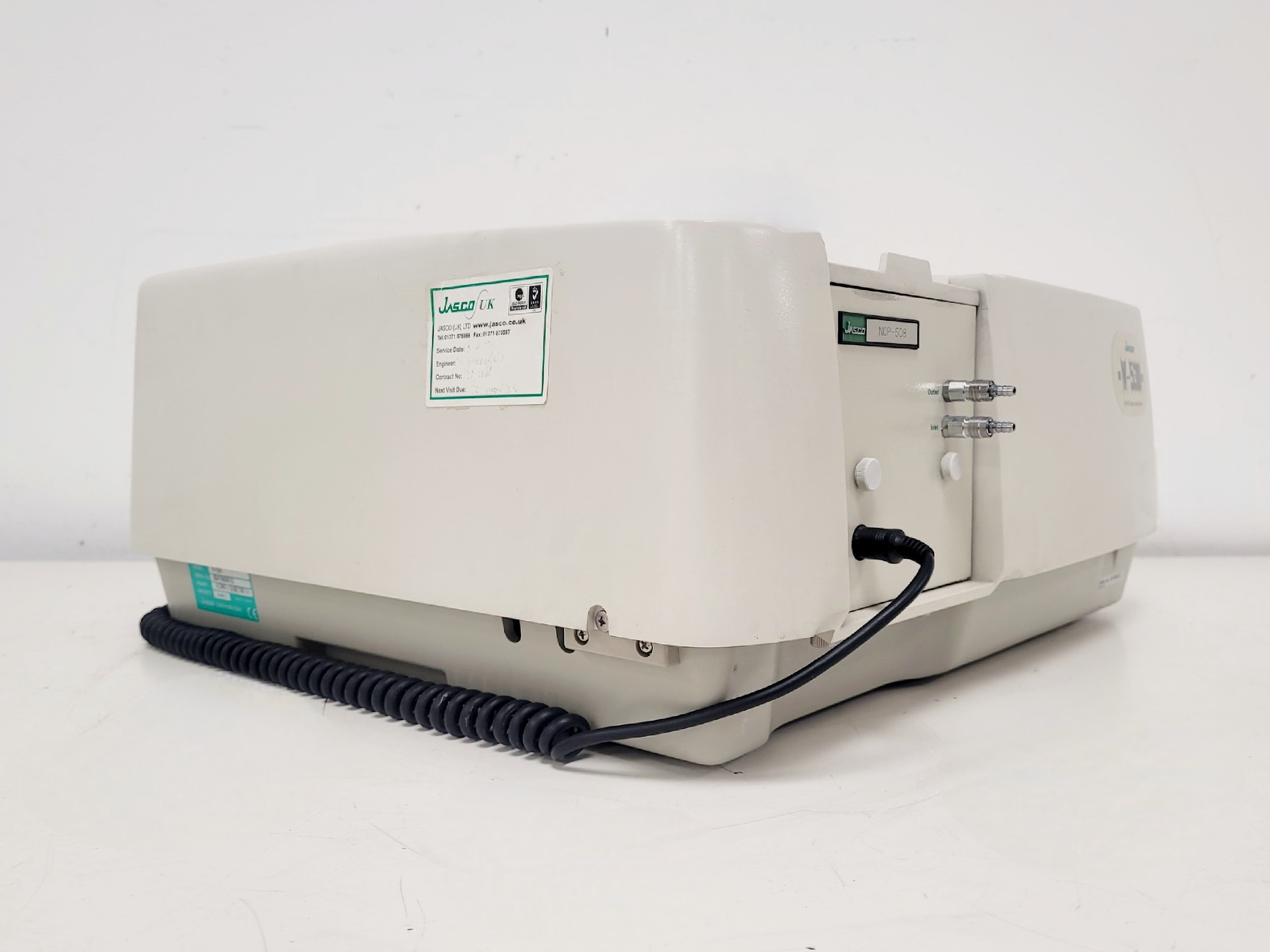 Image of Jasco V-530 UV VIS Spectrophotometer W/ HP Laptop and Software Lab