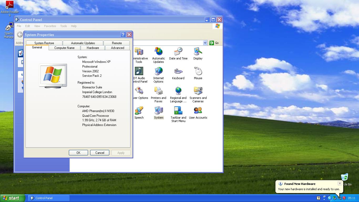 Image of Jasco V-530 UV VIS Spectrophotometer W/ HP Laptop and Software Lab