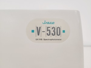 Thumbnail image of Jasco V-530 UV VIS Spectrophotometer W/ HP Laptop and Software Lab