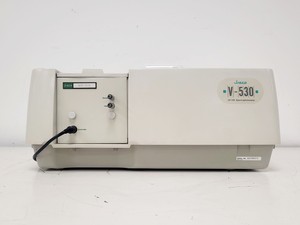 Thumbnail image of Jasco V-530 UV VIS Spectrophotometer W/ HP Laptop and Software Lab