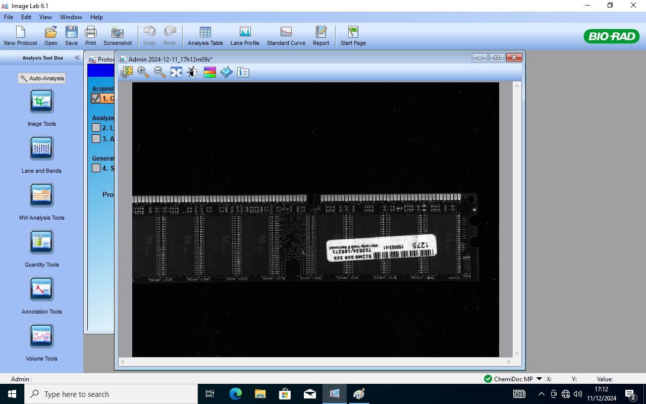 Image of Bio-Rad ChemiDoc MP Imaging System Universal Hood III w/ Image Lab Software