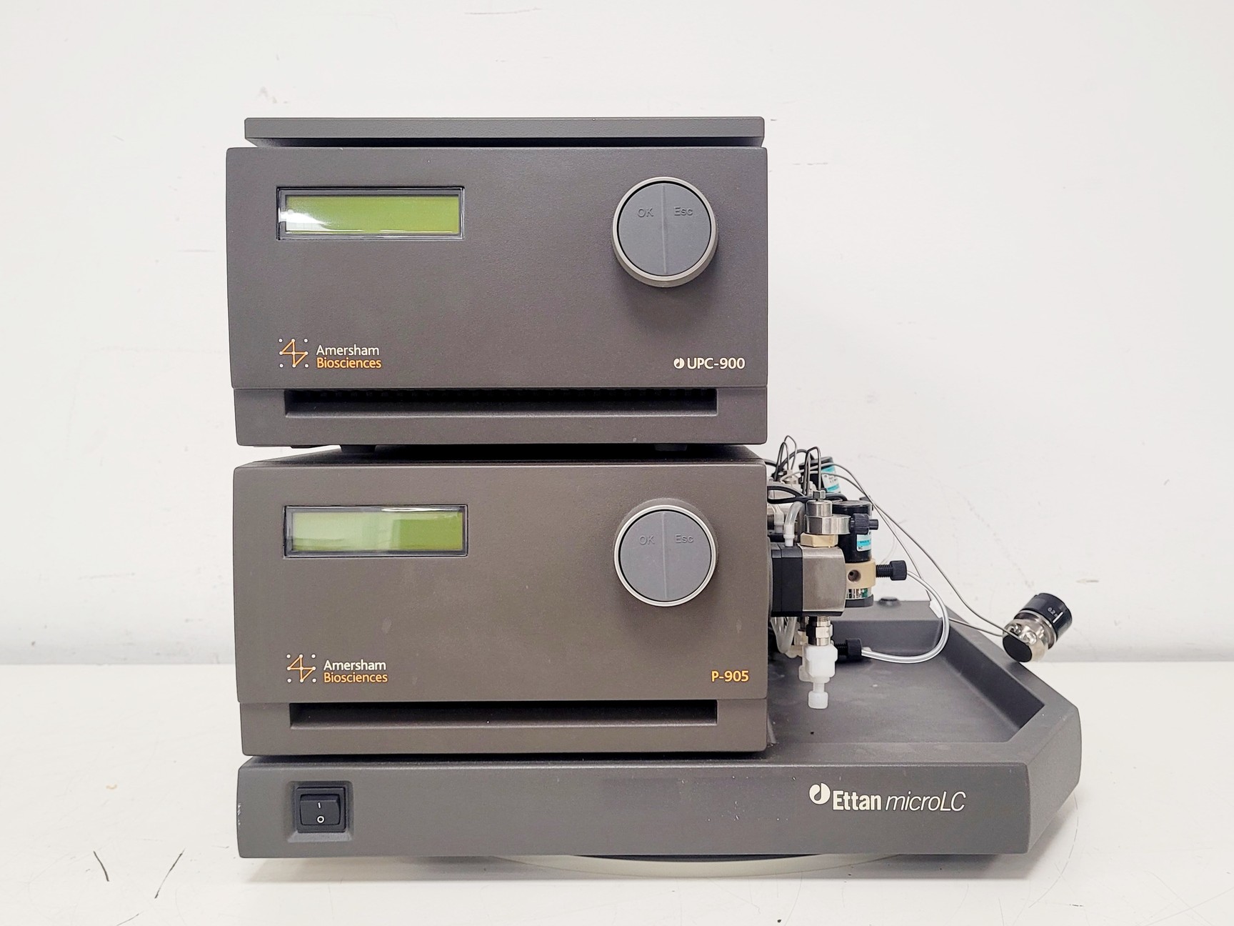Image of Amersham Biosciences FPLC P-905 Pump & UPC-900 UV Controller Ettan MicroLC