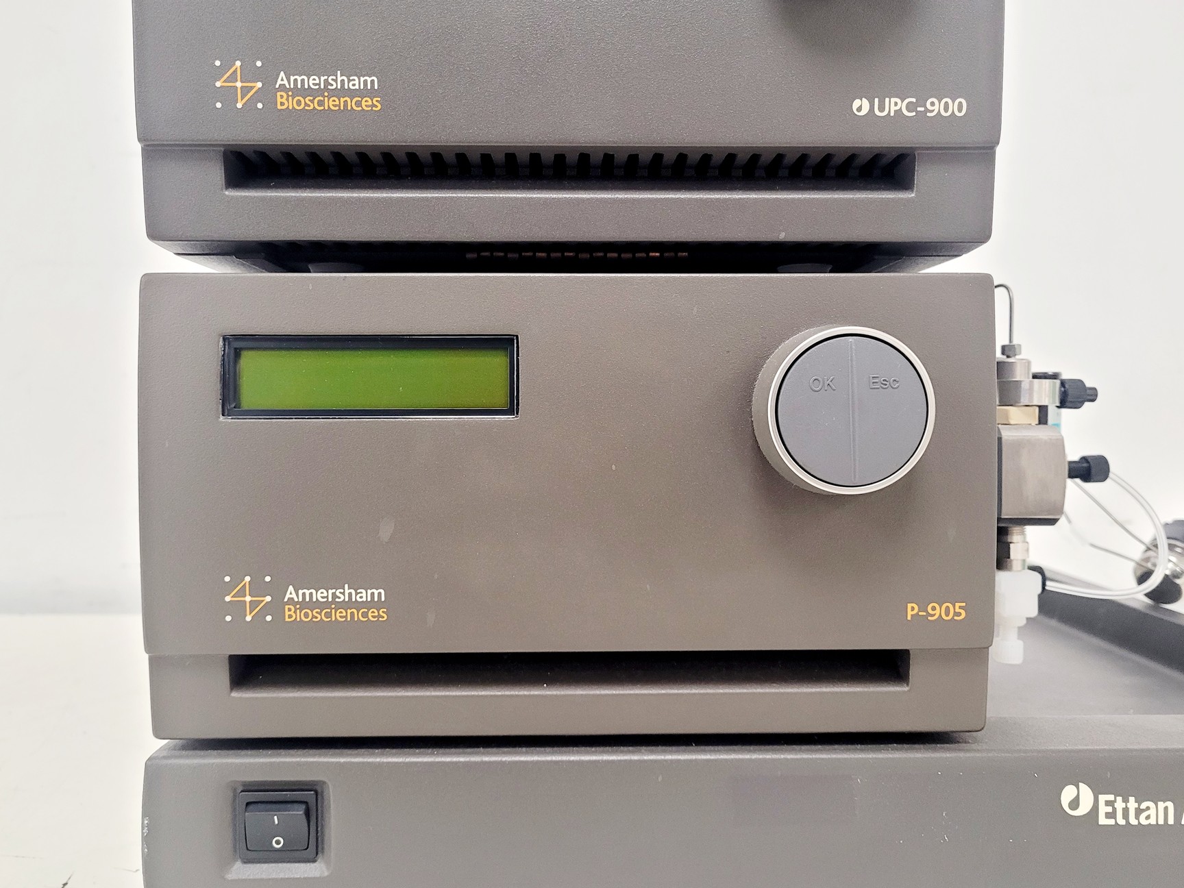 Image of Amersham Biosciences FPLC P-905 Pump & UPC-900 UV Controller Ettan MicroLC