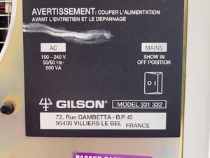 Thumbnail image of Gilson HPLC 331 Pump HPLC Chromatography Lab
