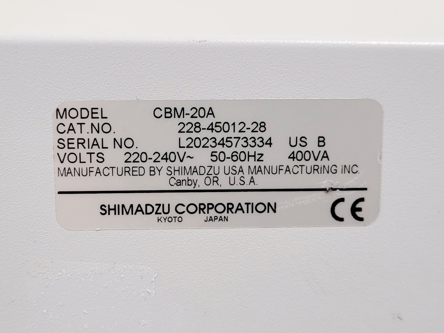 Image of Shimadzu FRC-10A Fraction Collector W/ Shimadzu CBM-20A Communications Module 