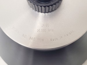 Thumbnail image of BECKMAN JA-20 Fixed Angle Rotor 20000RPM Lab