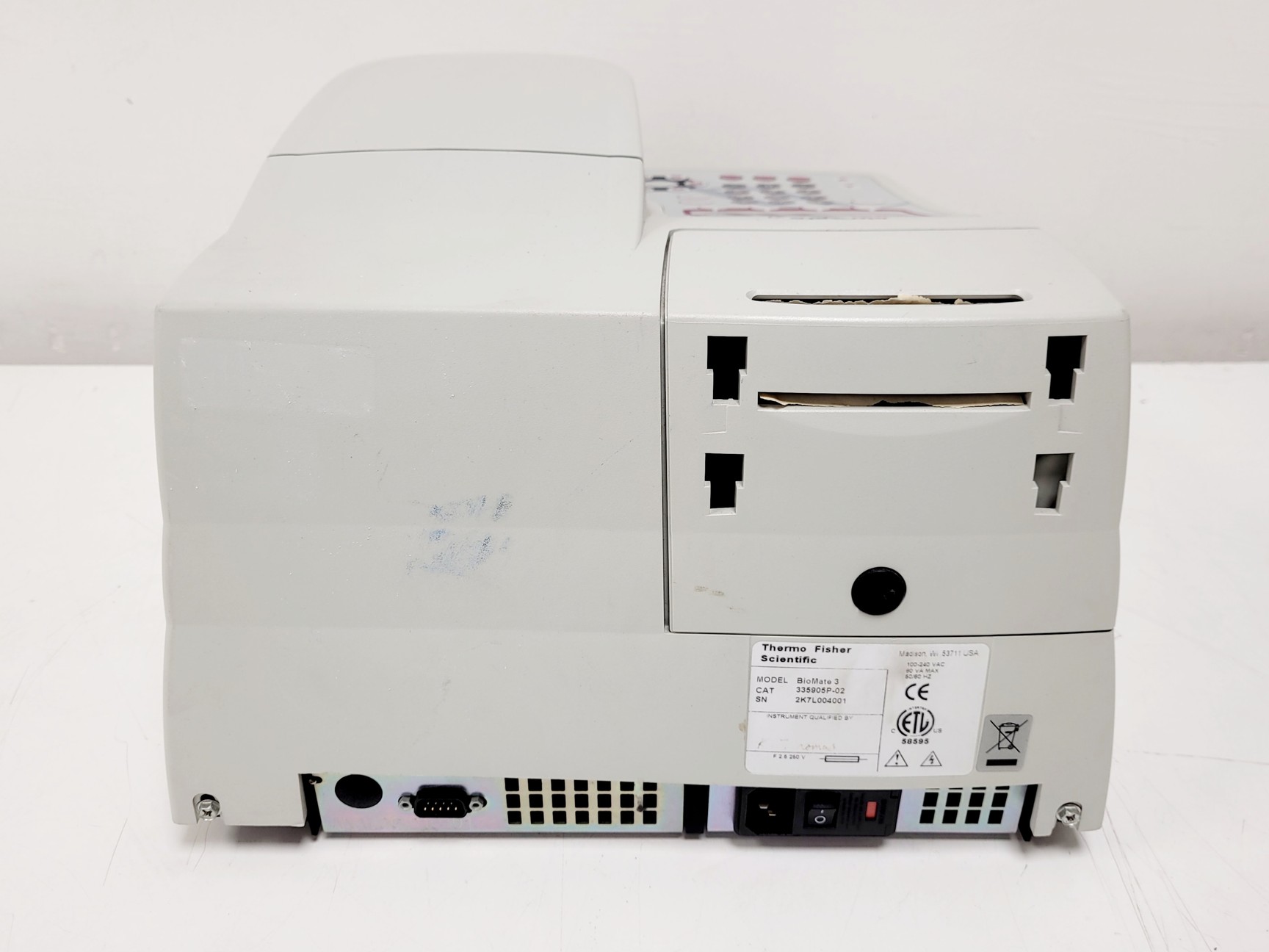 Image of Thermo Scientific BioMate 3 UV/Vis Spectrometer Lab