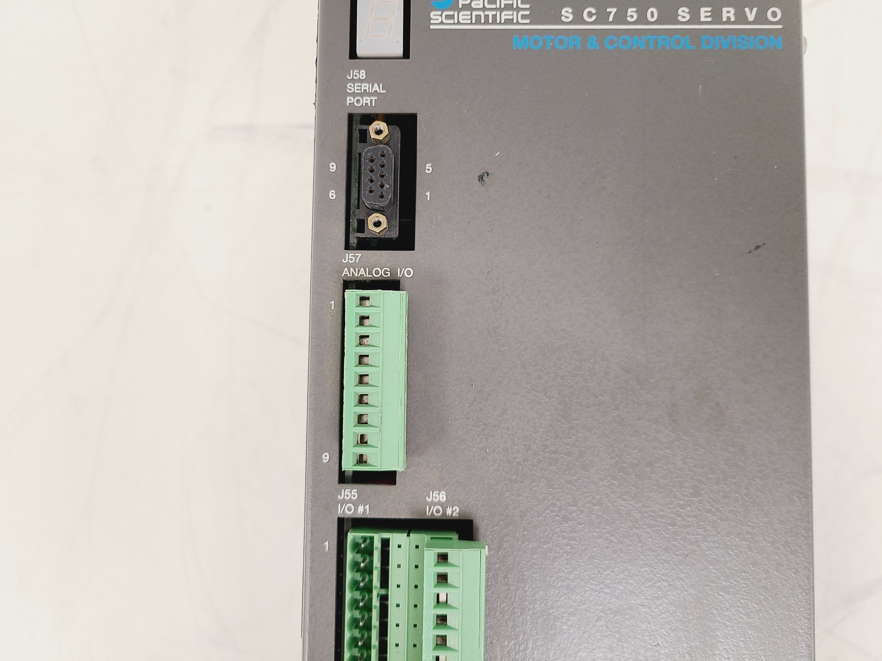 Image of Pacific Scientific SC750 Servo Drive w/ 2 x R21GMNA Brushless Servomotor