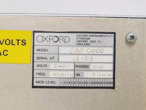 Thumbnail image of Oxford Instruments CBD0000 Magnetic Power Supply
