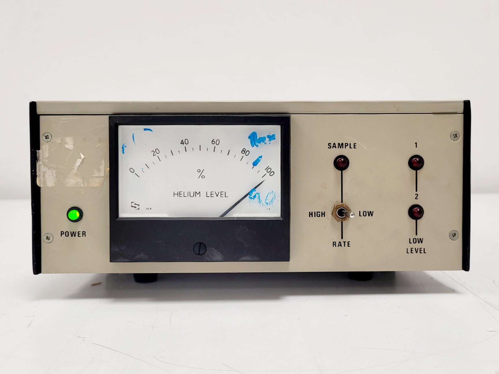 Image of Oxford Instruments C28232 Superconducting Magnet System w/ Helium Gauge & Cables