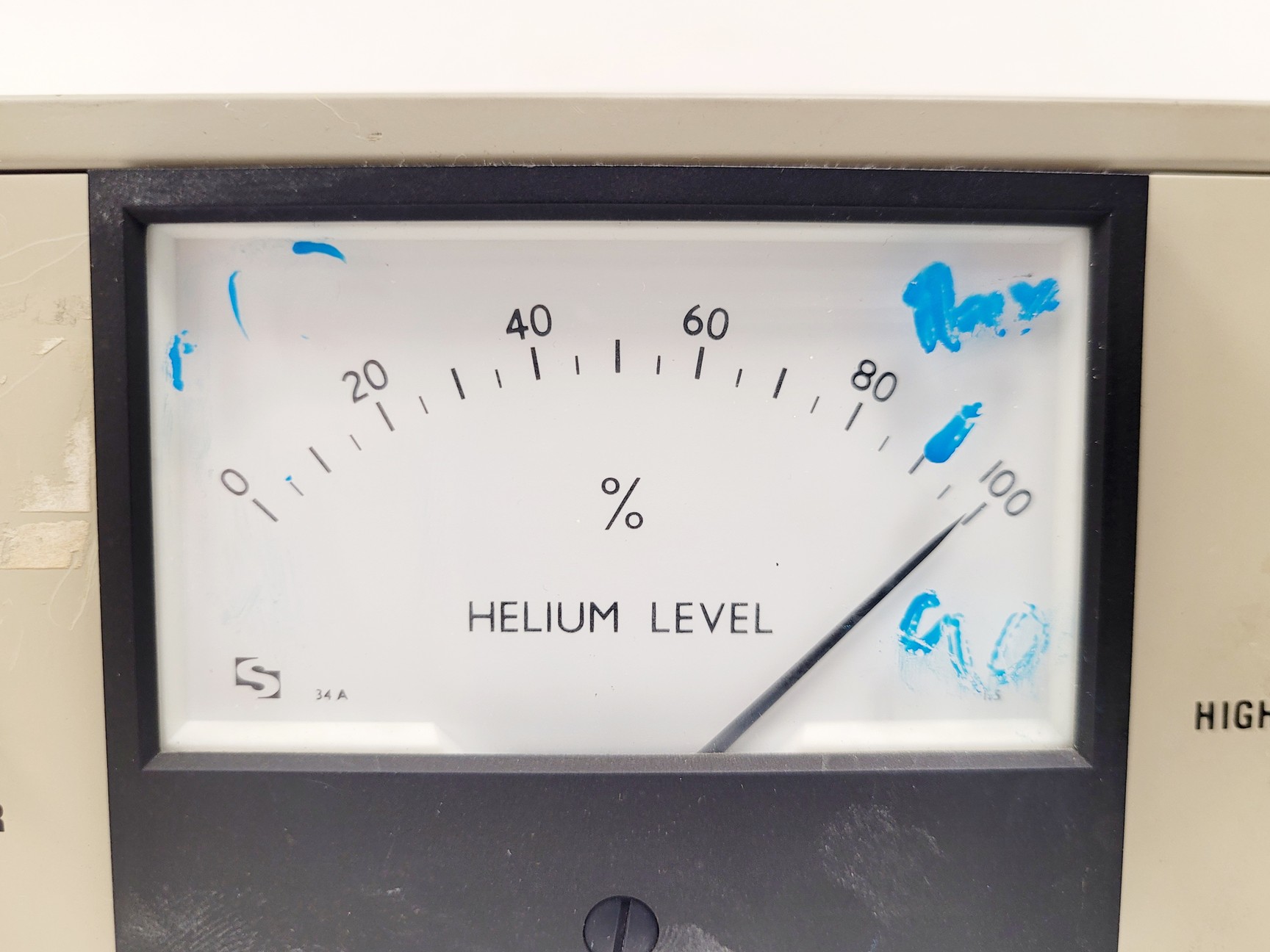 Image of Oxford Instruments C28232 Superconducting Magnet System w/ Helium Gauge & Cables