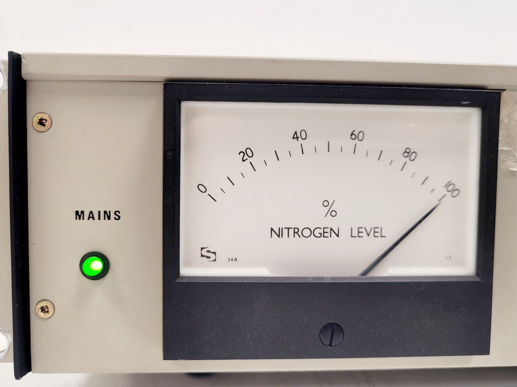 Image of Oxford Instruments Superconducting Magnet System w/ Nitrogen/Helium Gauge