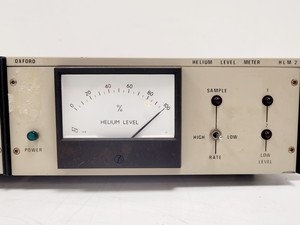 Thumbnail image of Oxford Instruments Superconducting Magnet System w/ Nitrogen/Helium Gauge